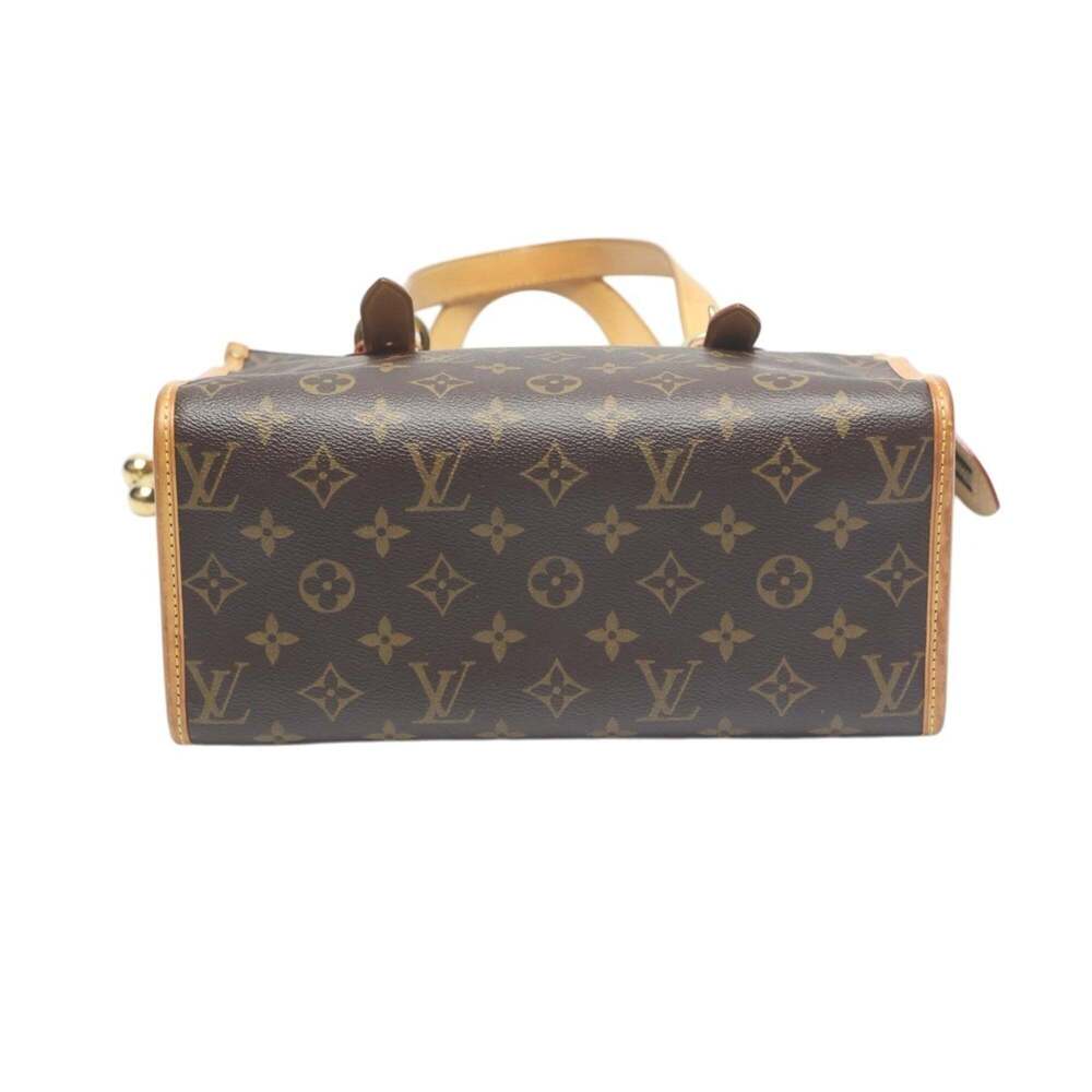LOUIS VUITTON Authentic Brown Monogram Canvas Tote Bag - Picture 4 of 16